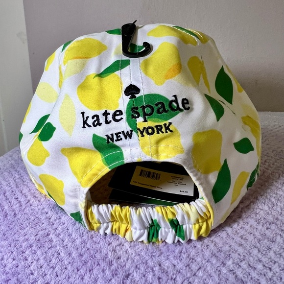 NWT Kate Spade NY Lemon Toss Baseball Cap - Picture 4 of 8